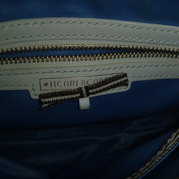 HENRI BENDEL COBALT LEATHER CROSSBODY BAG - Picture 11 of 13